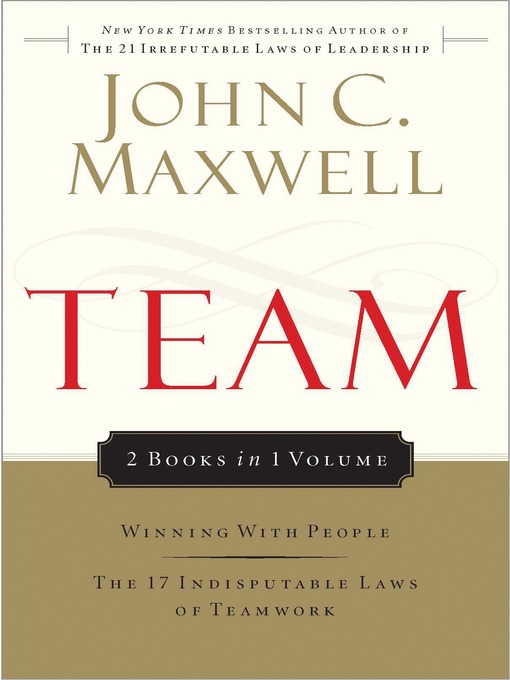 Title details for Team by John C. Maxwell - Wait list